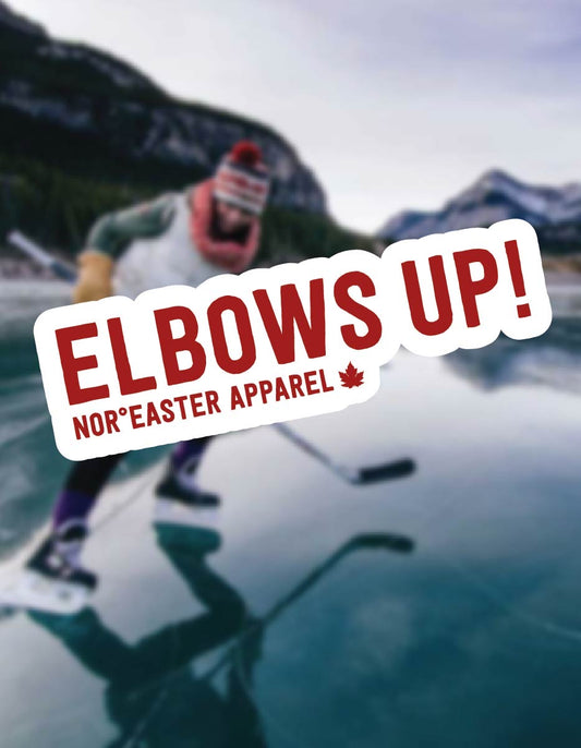 Elbows Up! Bumper Sticker