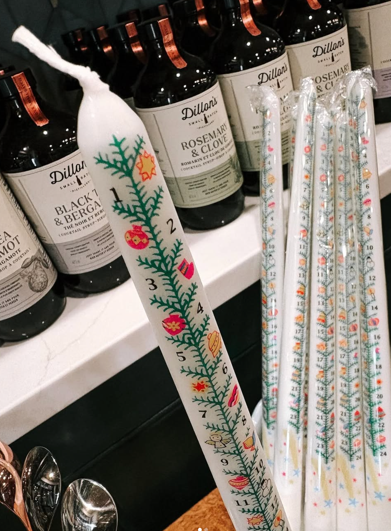 Advent Candles 15"