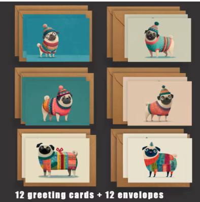 Assorted Christmas Greeting Card