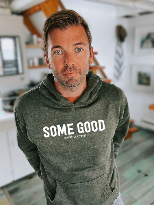 Some Good Midweight Fleece Hoodie