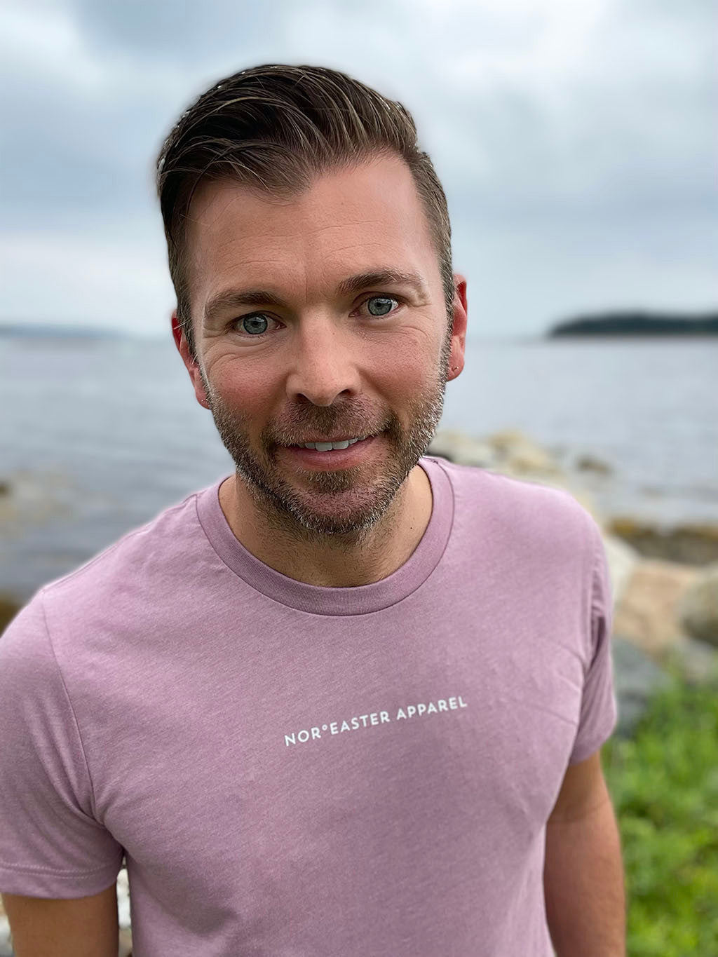 Nor'easter Basic Crewneck T-shirt (Orchid)
