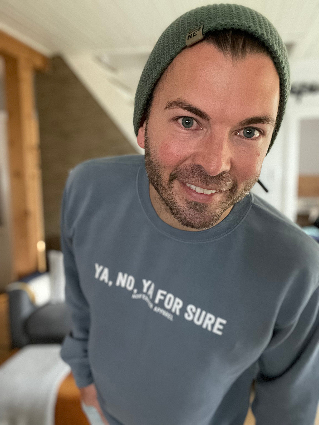 Ya, No, Ya For Sure Crewneck Sweater