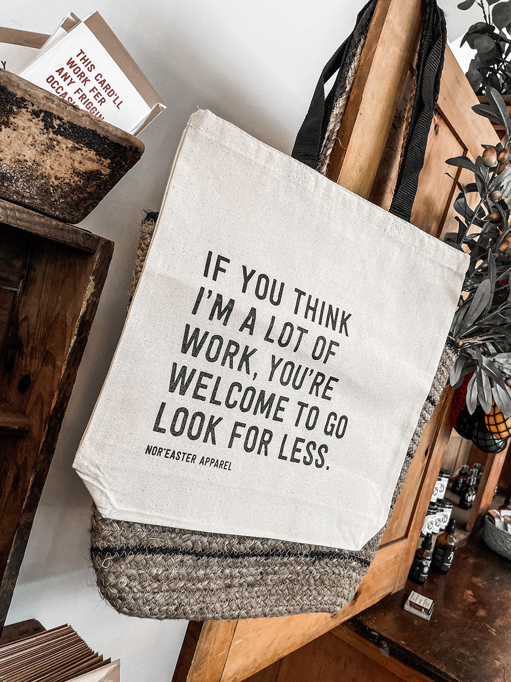 A Lot of Work Reusable Tote Bag