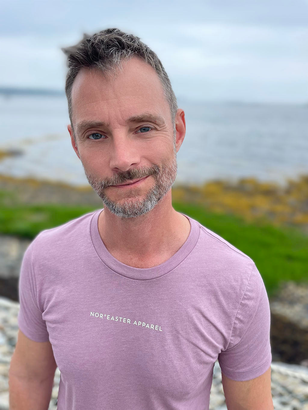 Nor'easter Basic Crewneck T-shirt (Orchid)