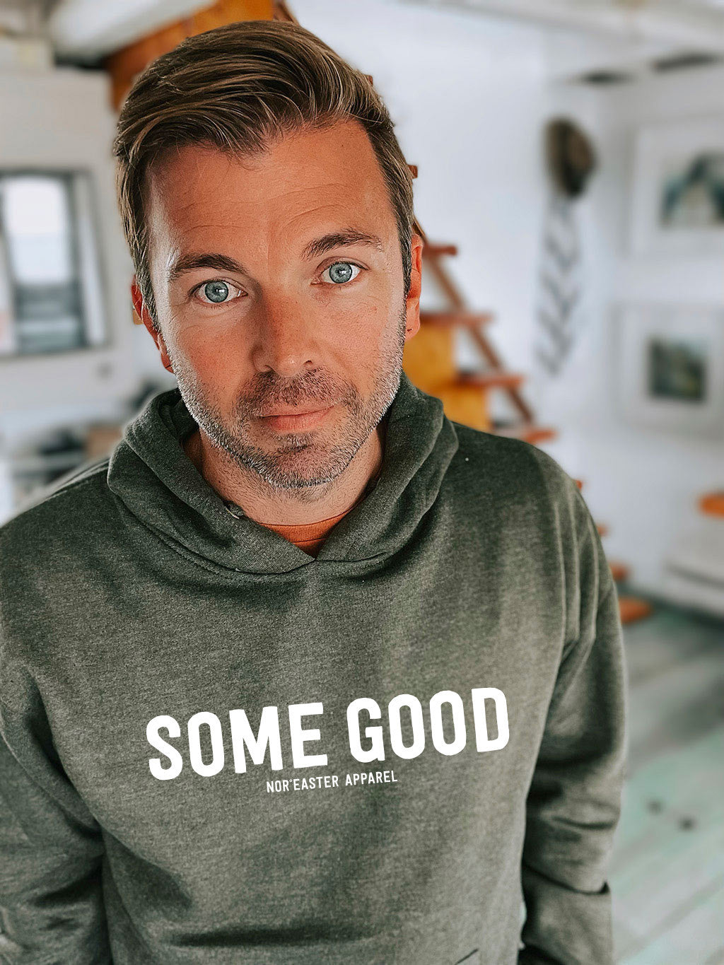 Some Good Midweight Fleece Hoodie