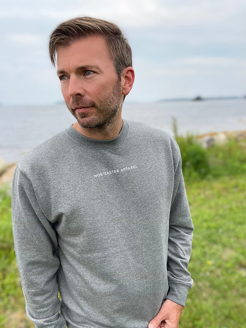 Nor'easter Basic Fleece Crewneck Sweater