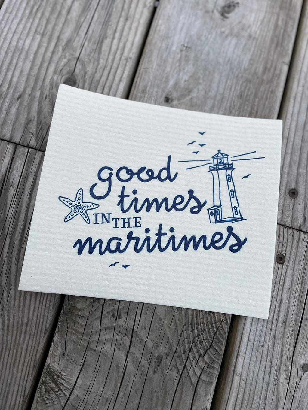 Good Times Swedish Dishcloth