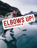 Elbows Up! Bumper Sticker