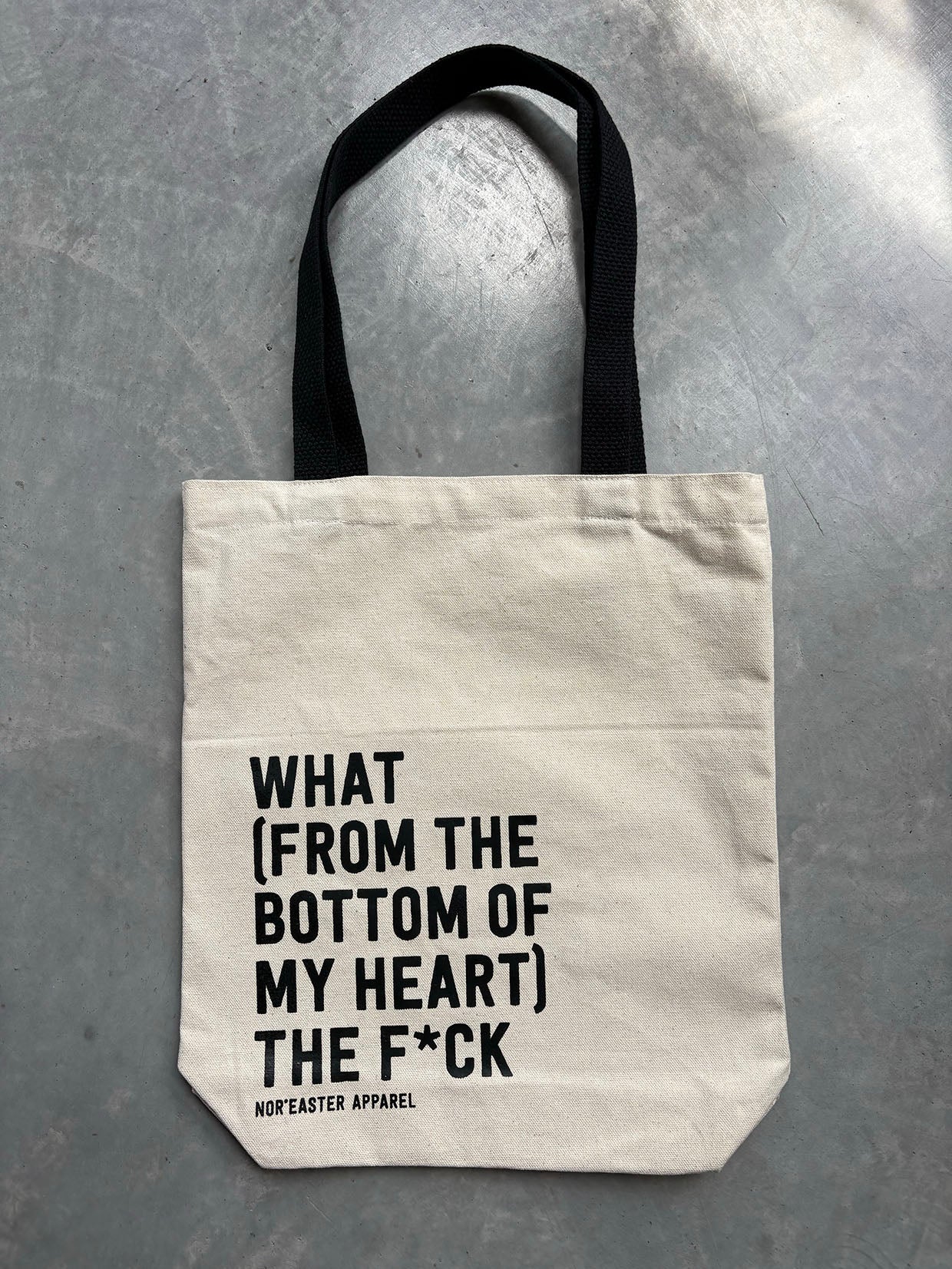 What (from the bottom of my heart) The Fuck Reusable Tote Bag