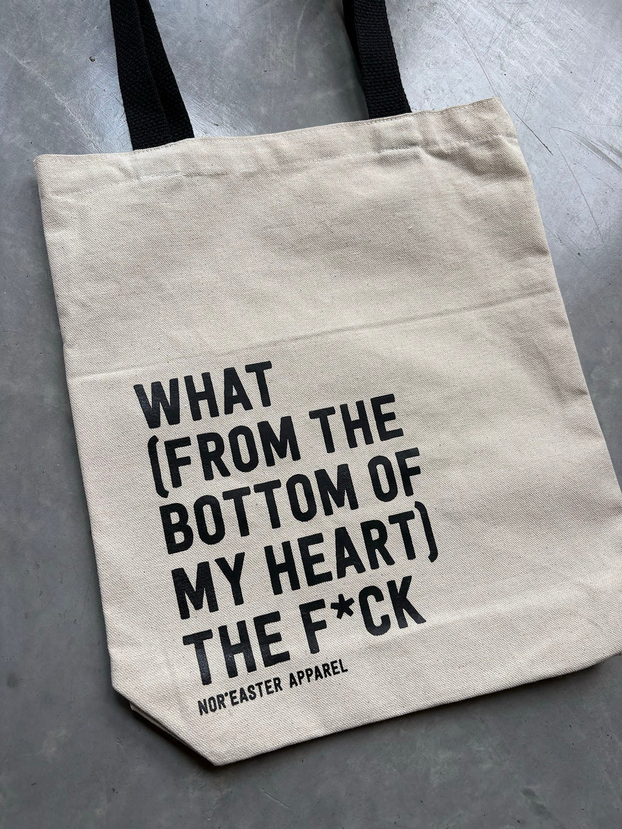 What (from the bottom of my heart) The Fuck Reusable Tote Bag