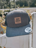 Heather Grey Just Give'r Retro Trucker Hat
