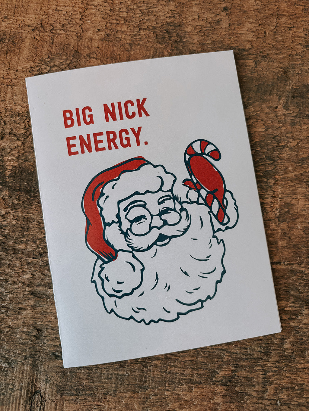 Big Nick Energy Christmas Card