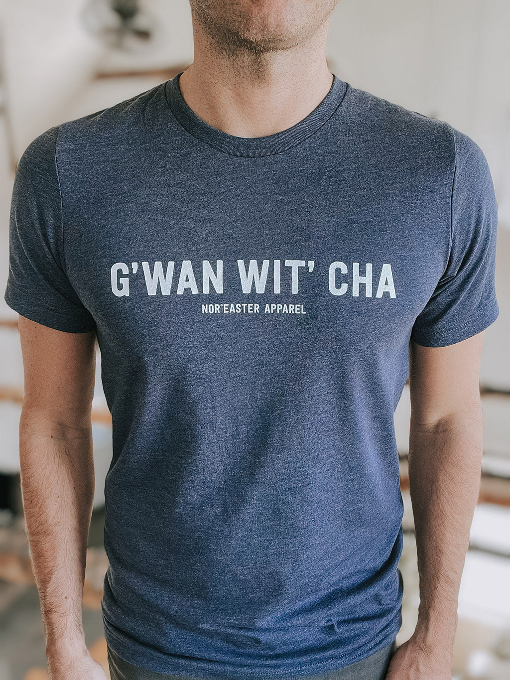 G'wan Wit' Cha Crew Neck T-shirt