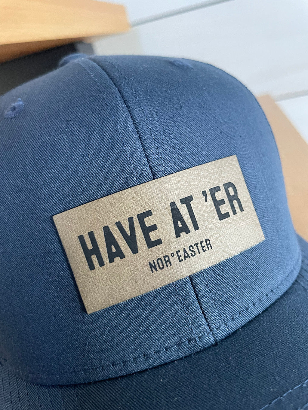 Noreaster Apparel Have At Er Navy Hat  detail view