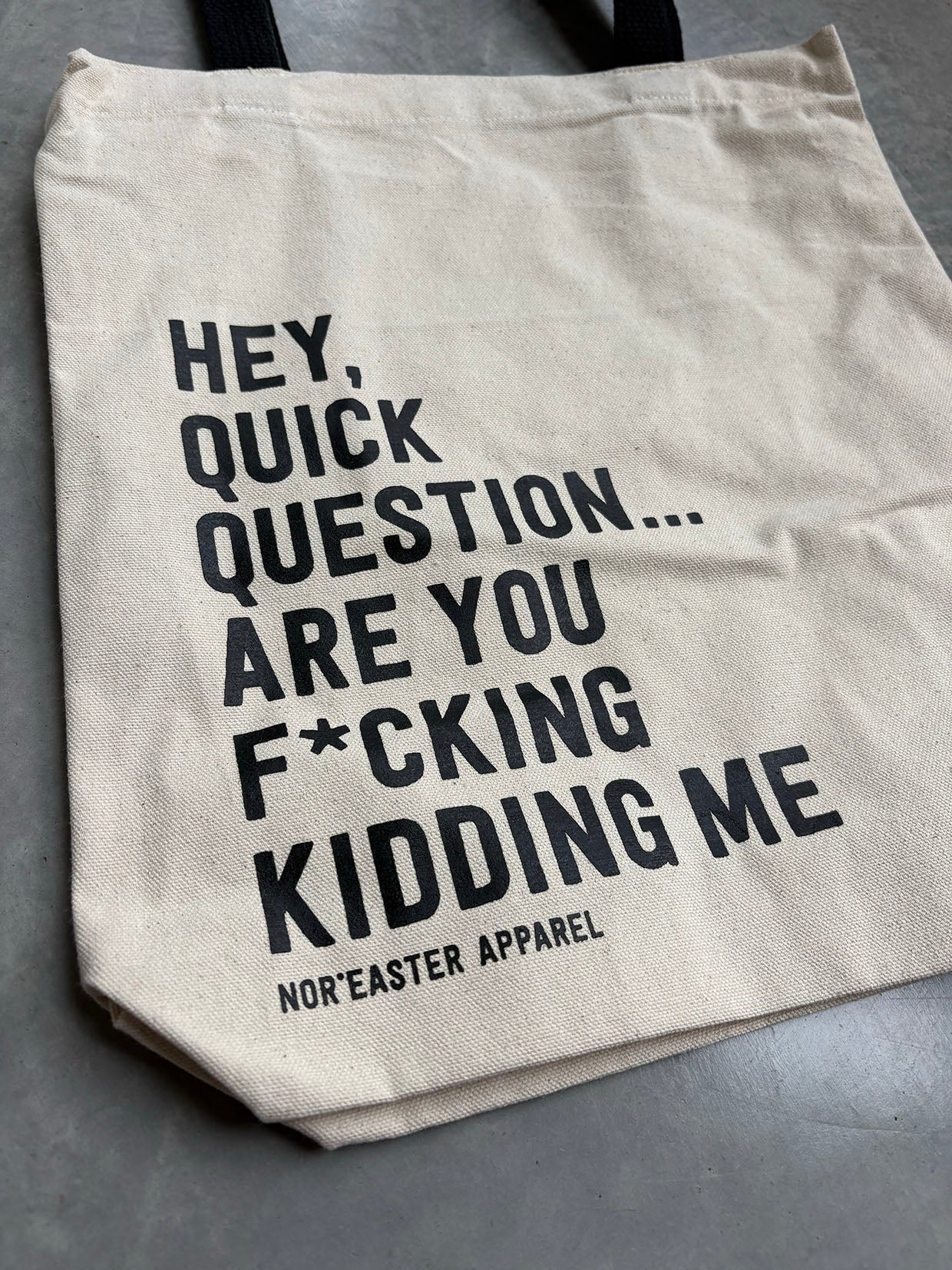 Are You F*cking Kidding Me Reusable Tote Bag
