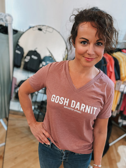 Gosh Darnit Relaxed Fit V-neck