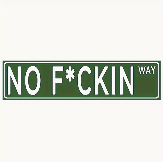Novelty Metal Street Signs