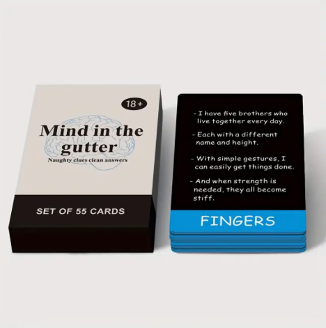 Mind in the Gutter Naughty Card Game