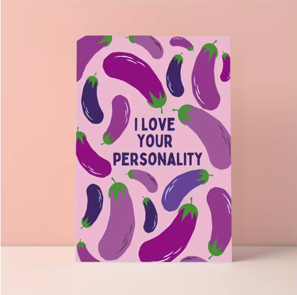 Personality Greeting Card