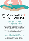 Mocktails & Menopause
