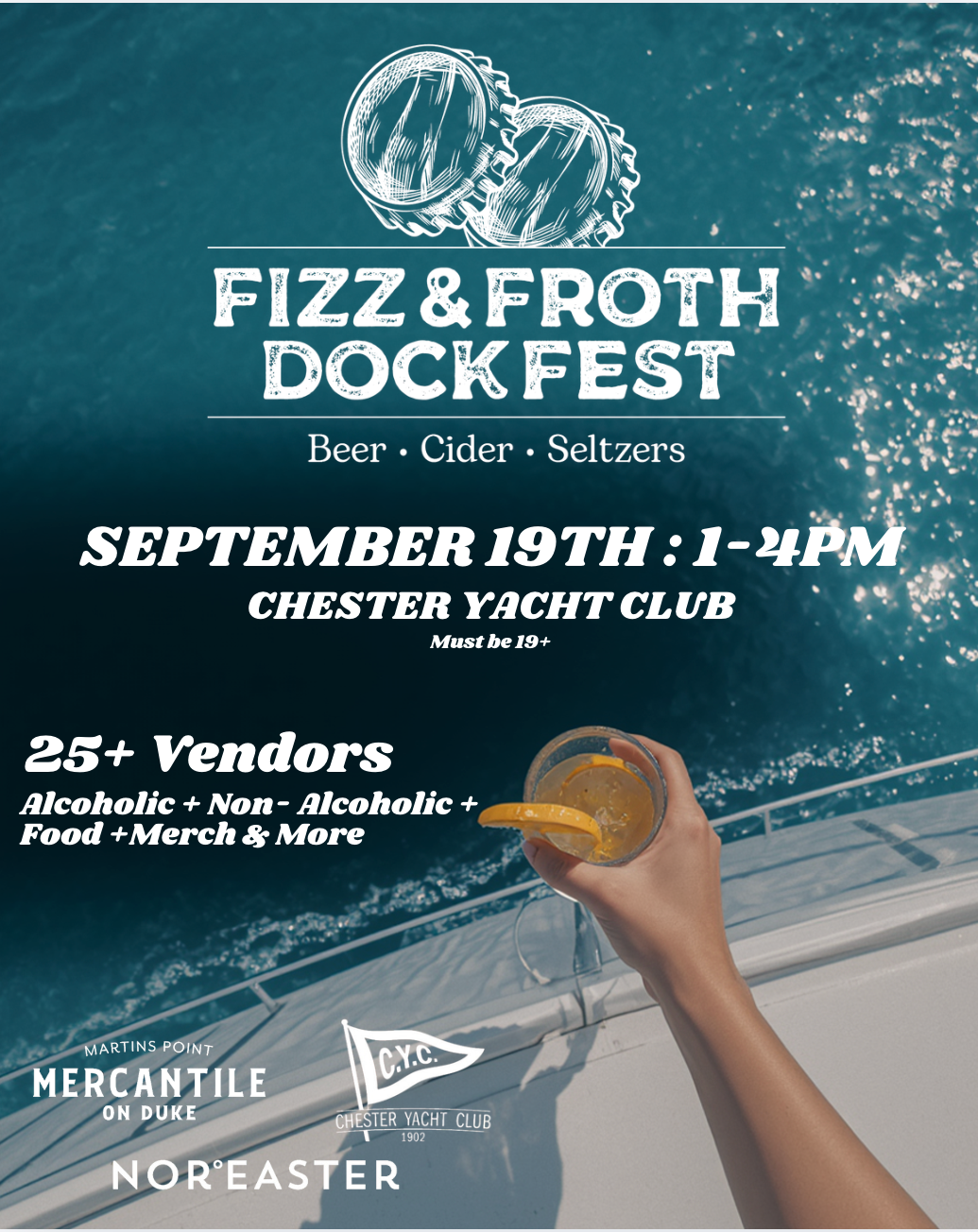 Fizz and Froth Dock Fest VENDOR FEE