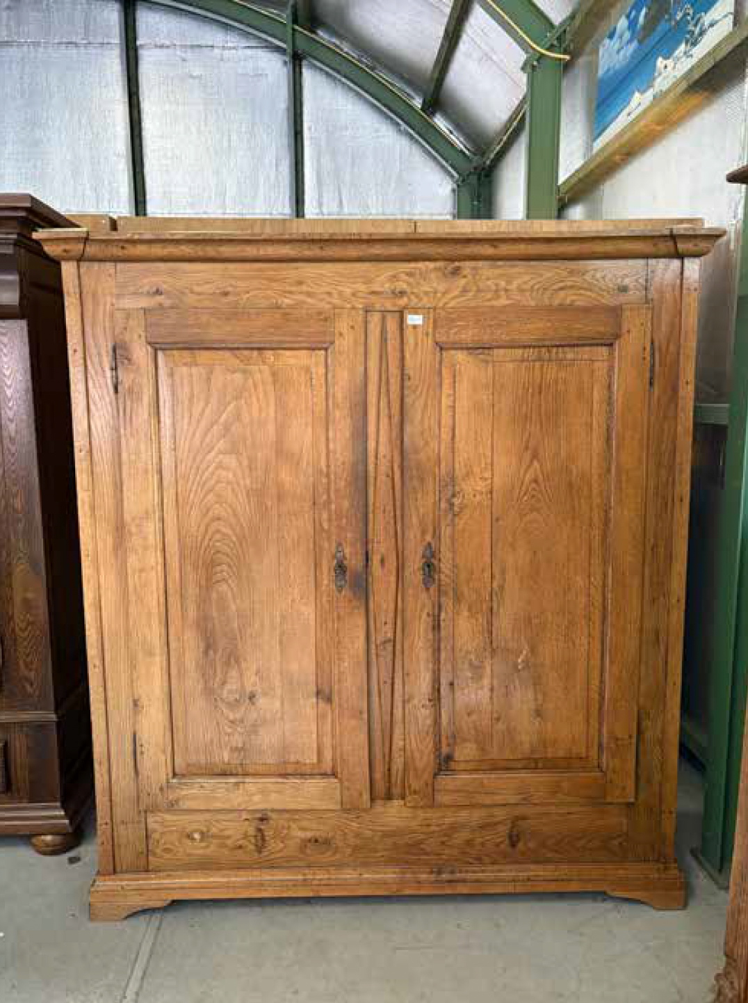 French Oak Wardrobe