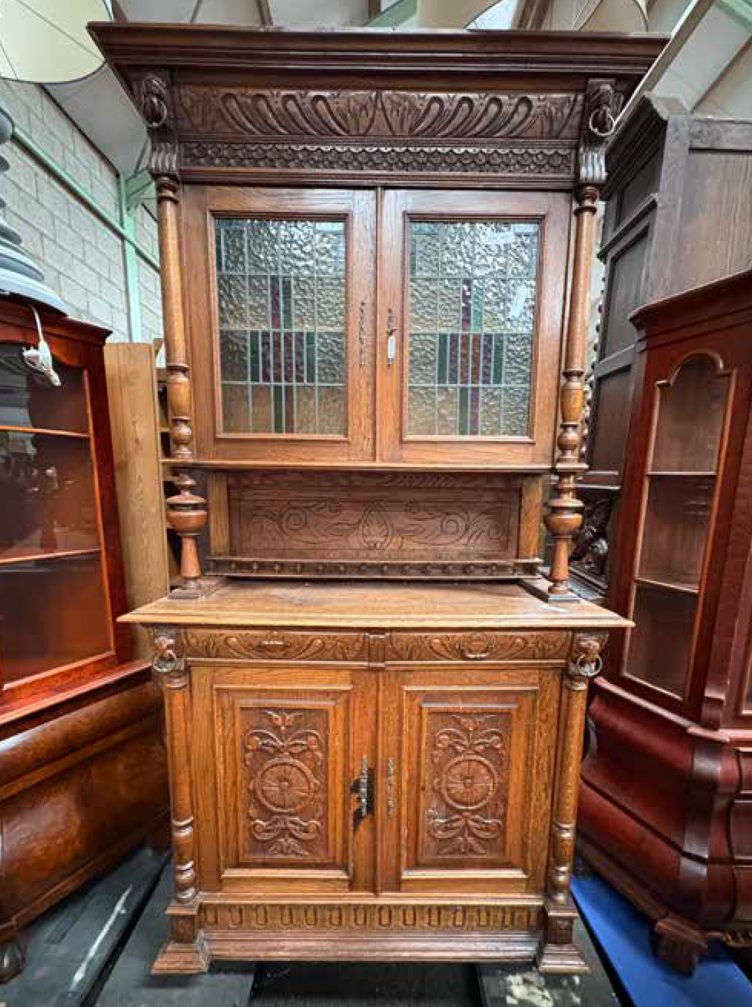 Oak Hunt Cabinet 2