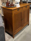 Small Oak Cabinet
