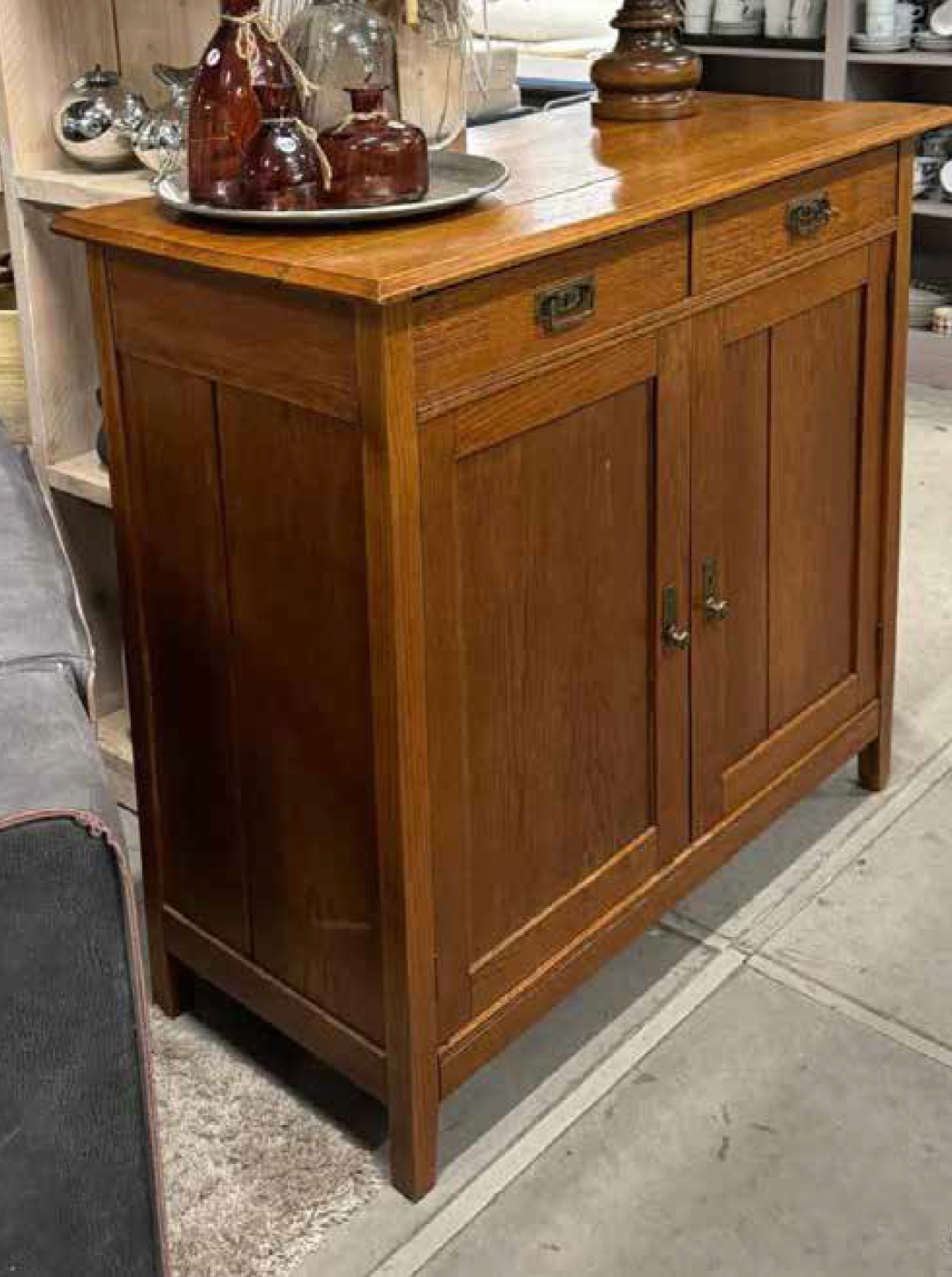 Small Oak Cabinet