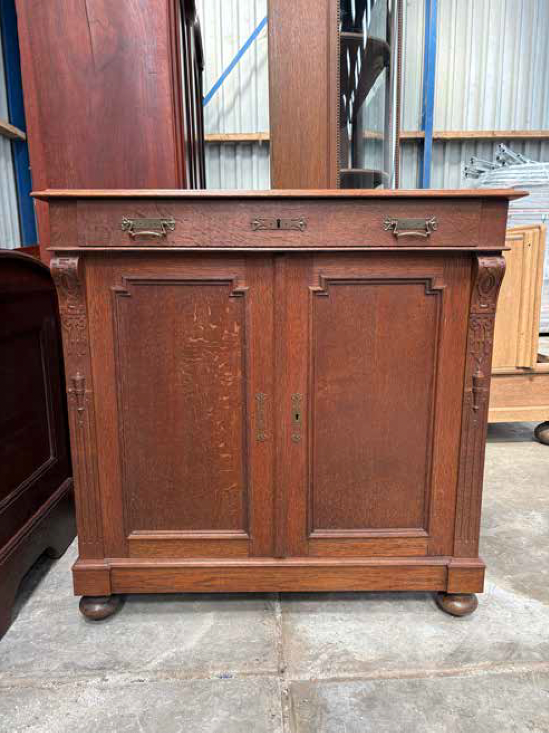 Small Oak Cabinet 2