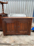 Oak Carved Chest