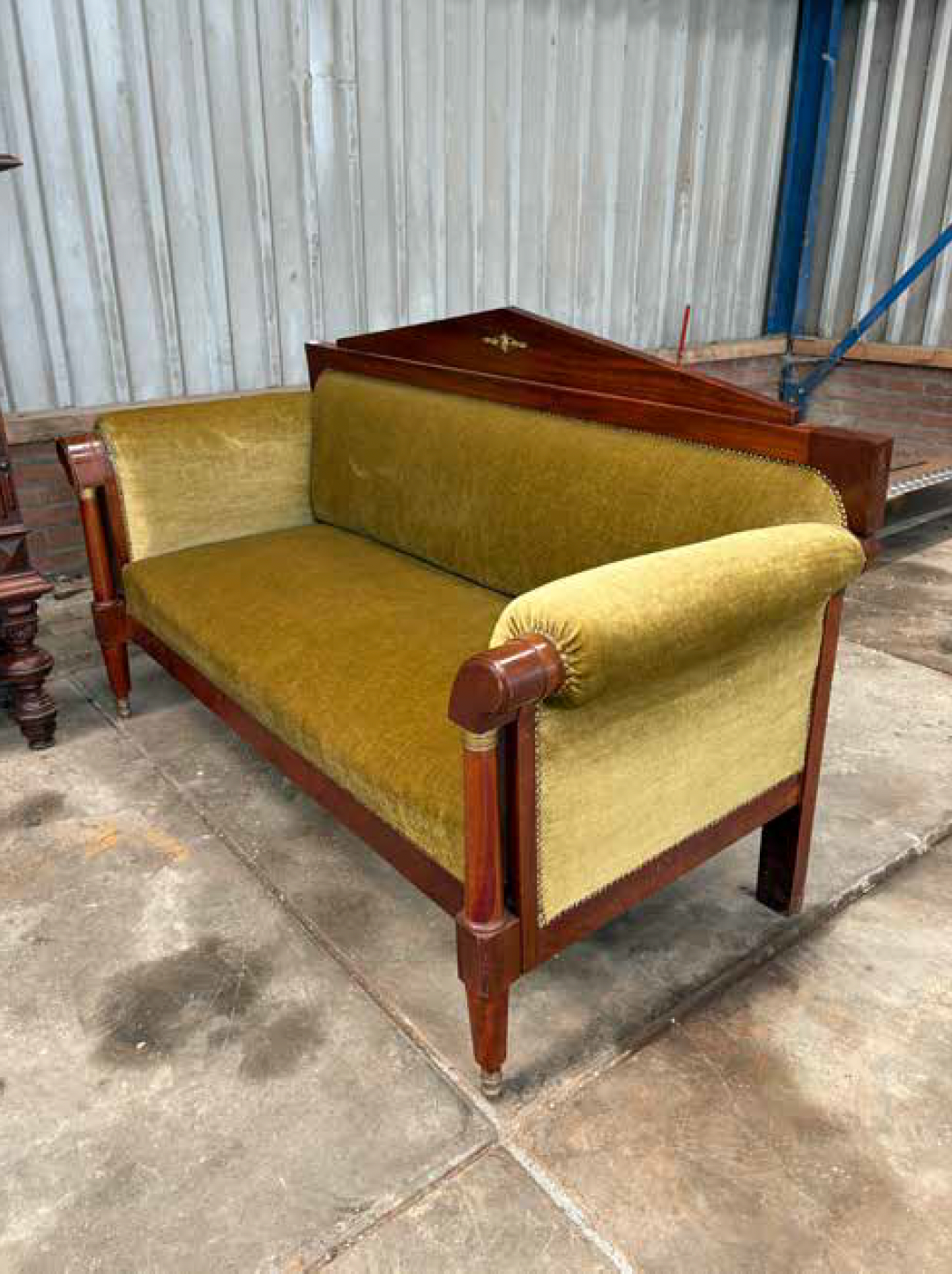 Mahogany Sofa