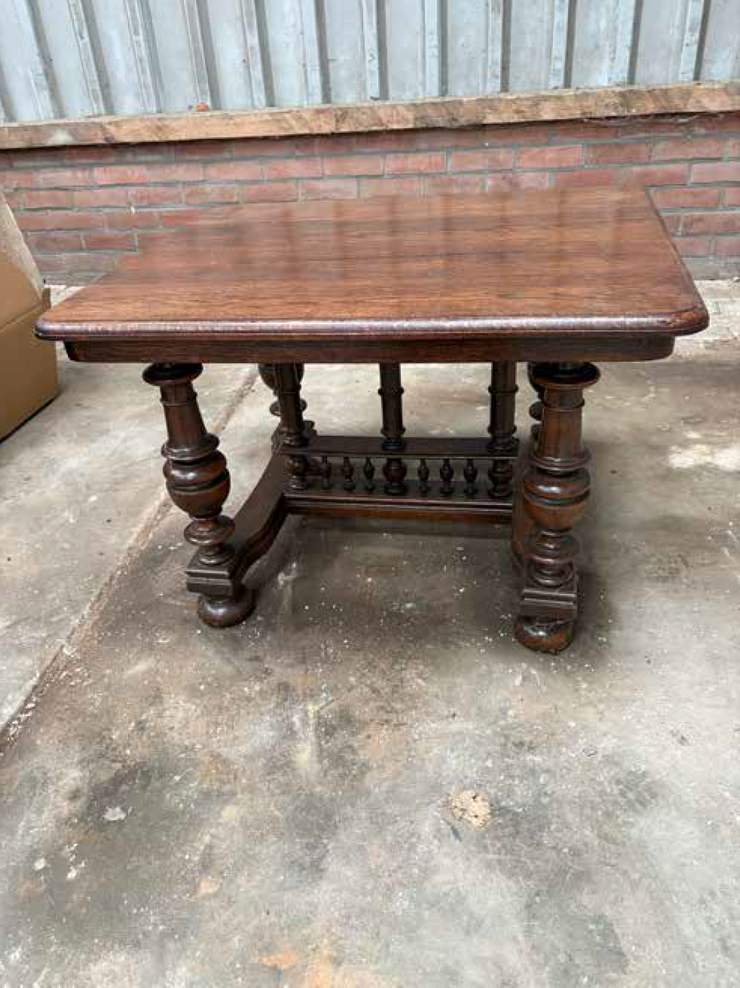 Oak Salon Table