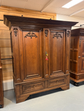 Carved Wooden Armoire