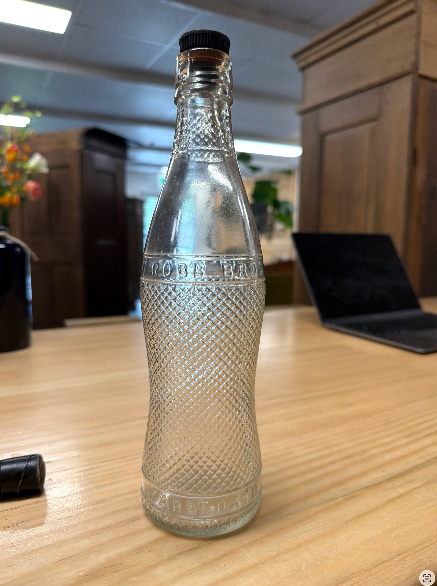 1890 Bon Accord Soda Bottle