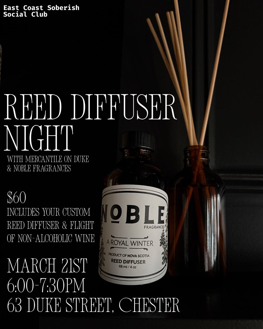 Reed Diffuser Night- Chester