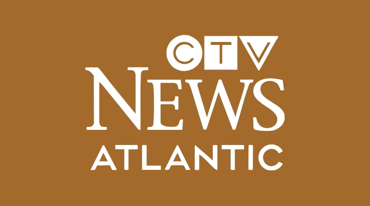 CTV News Atlantic logo on a brown background