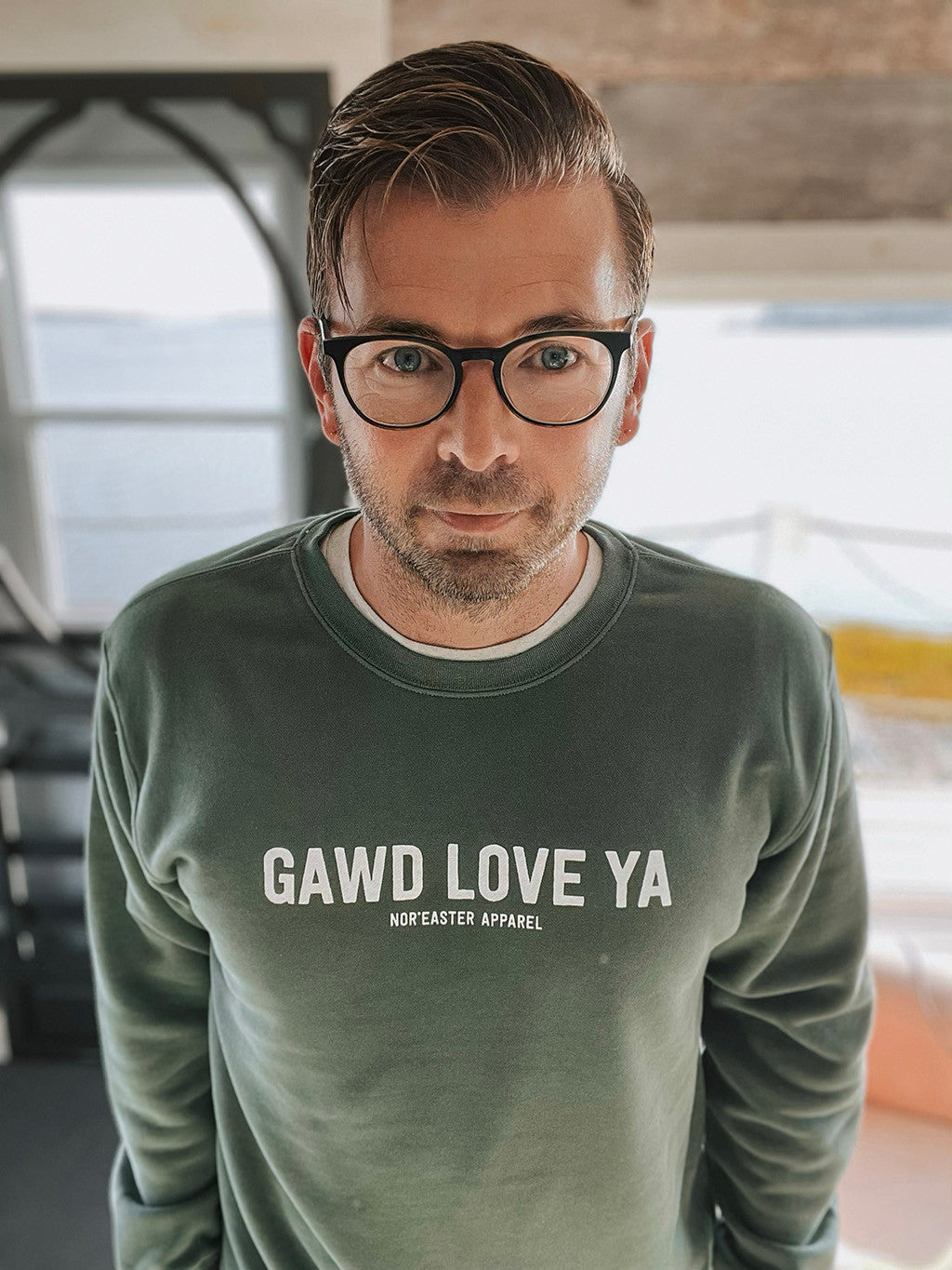 Gawd Love Ya Crewneck Sweater