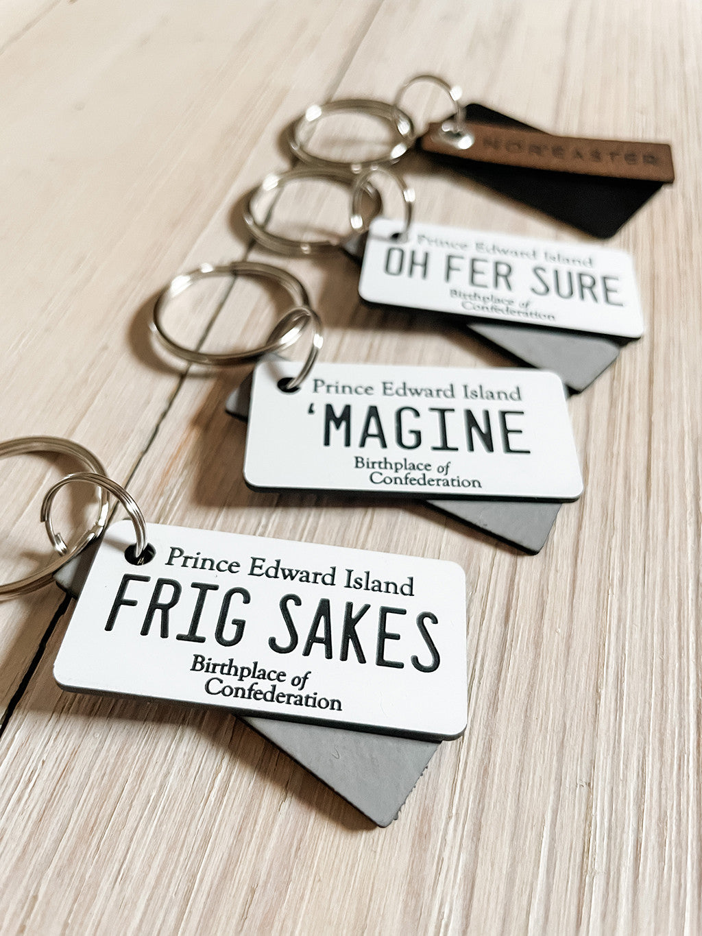 Prince Edward Island License Plate Keychains