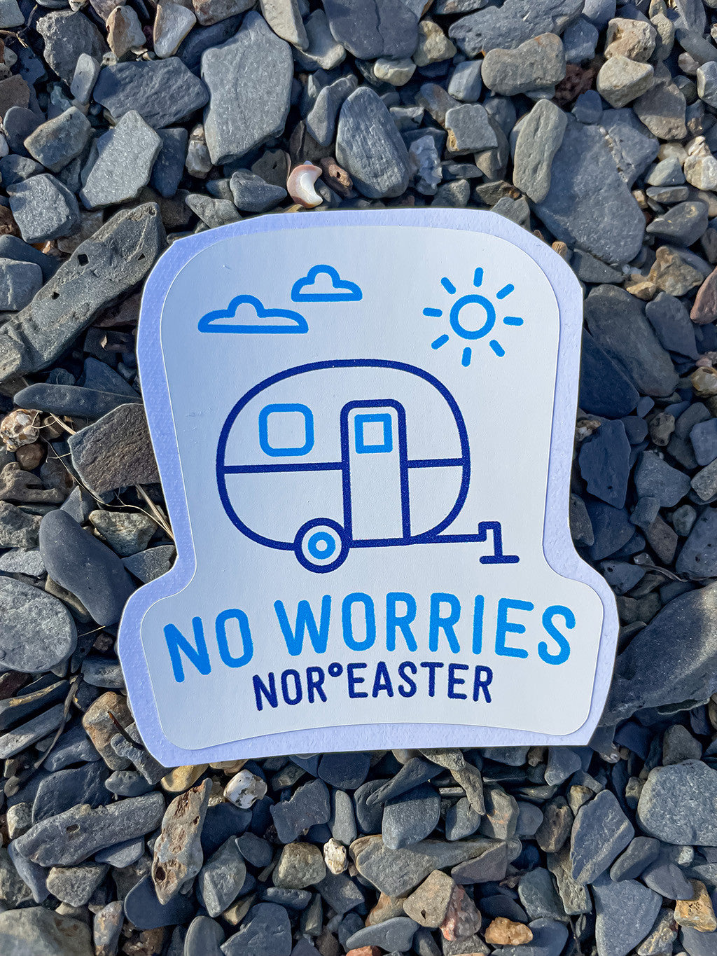 No Worries Sticker