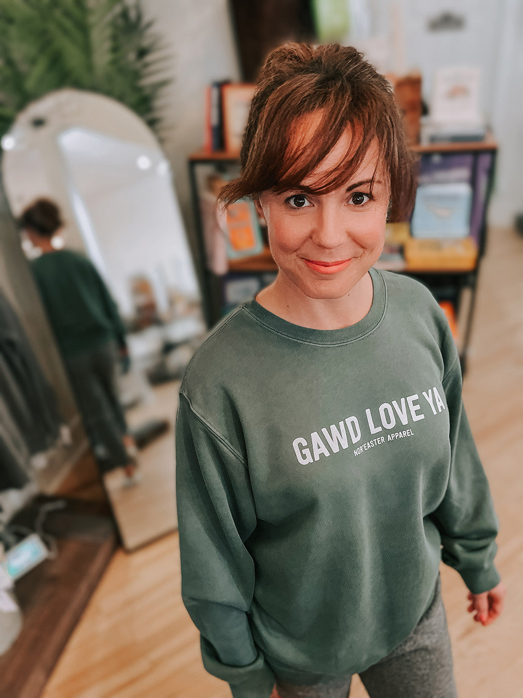 Gawd Love Ya Crewneck Sweater