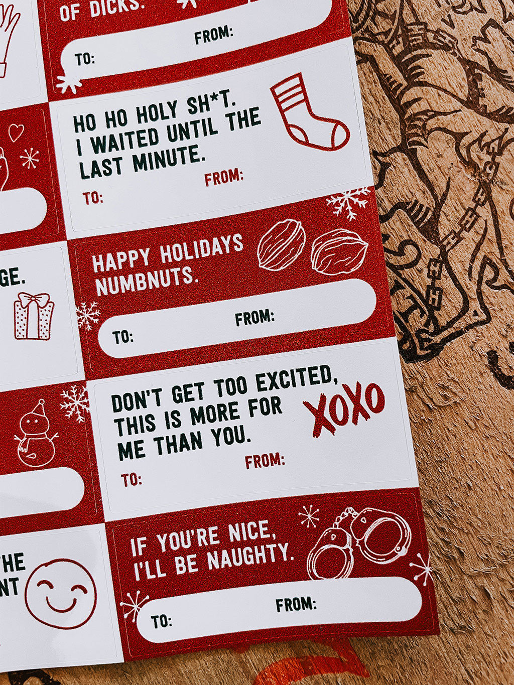 F-ing Gift Tag Set - Part 1