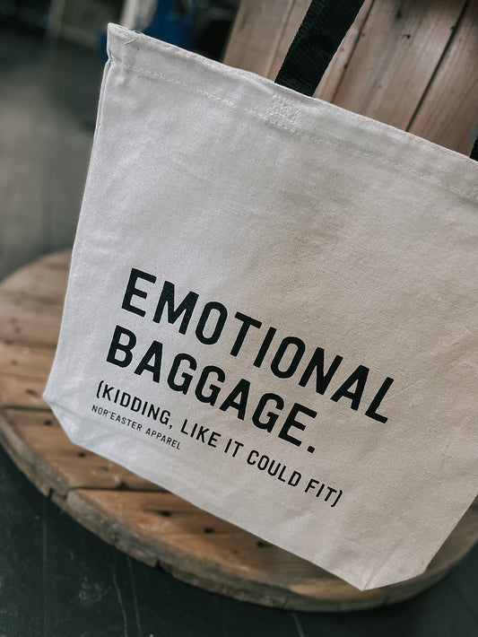 Emotional Baggage Reusable Tote Bag