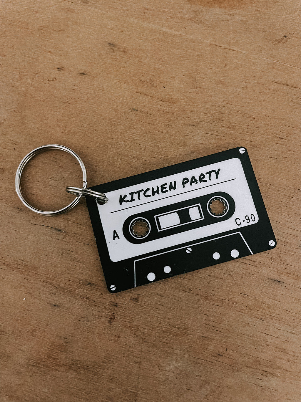 Retro Mixed Tape Keychain