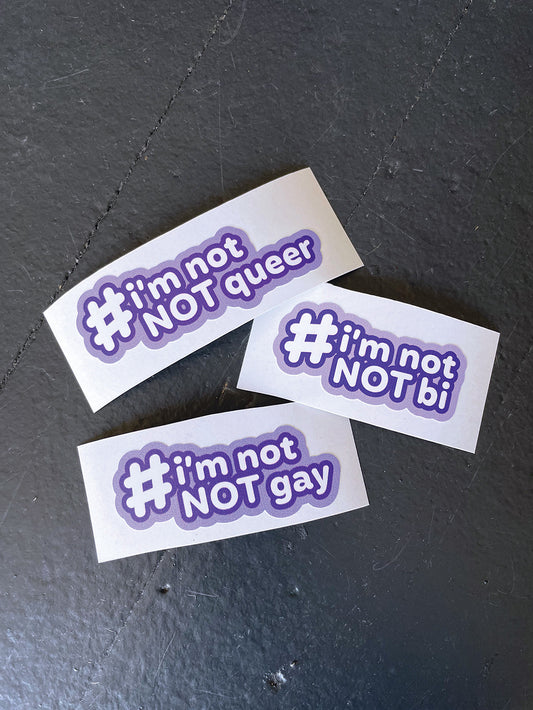 Not NOT Pride Stickers