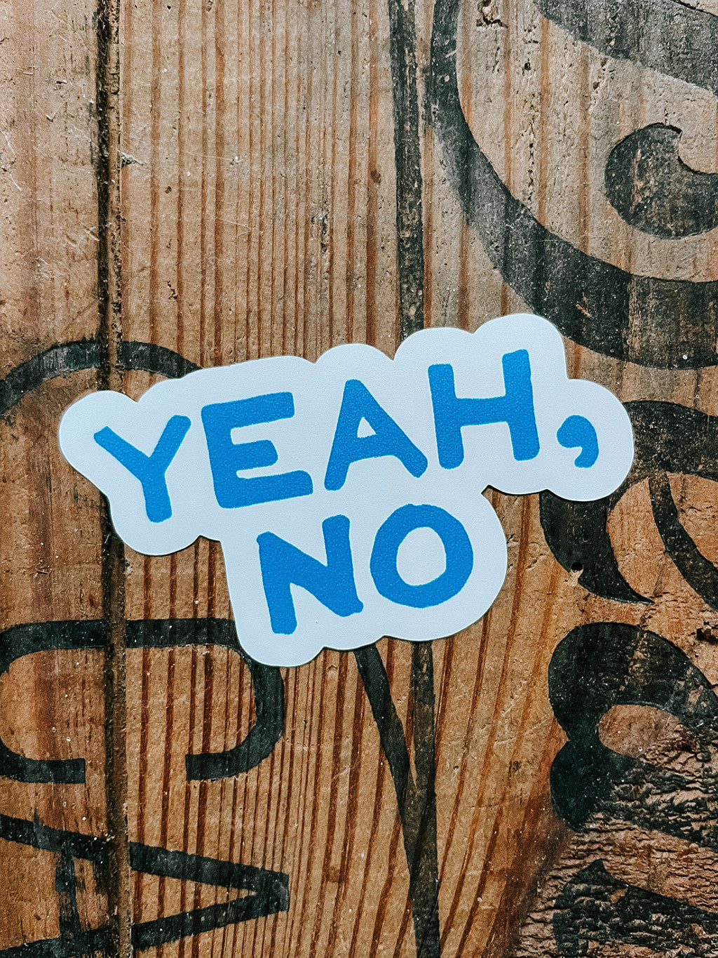 Yeah, No Sticker
