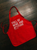 Wine and Attitude Apron