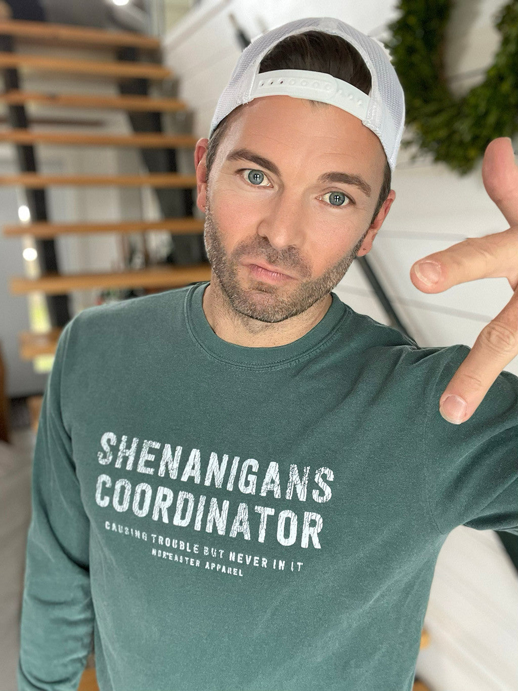 100% Cotton Shenanigans Coordinator Long Sleeve T-shirt