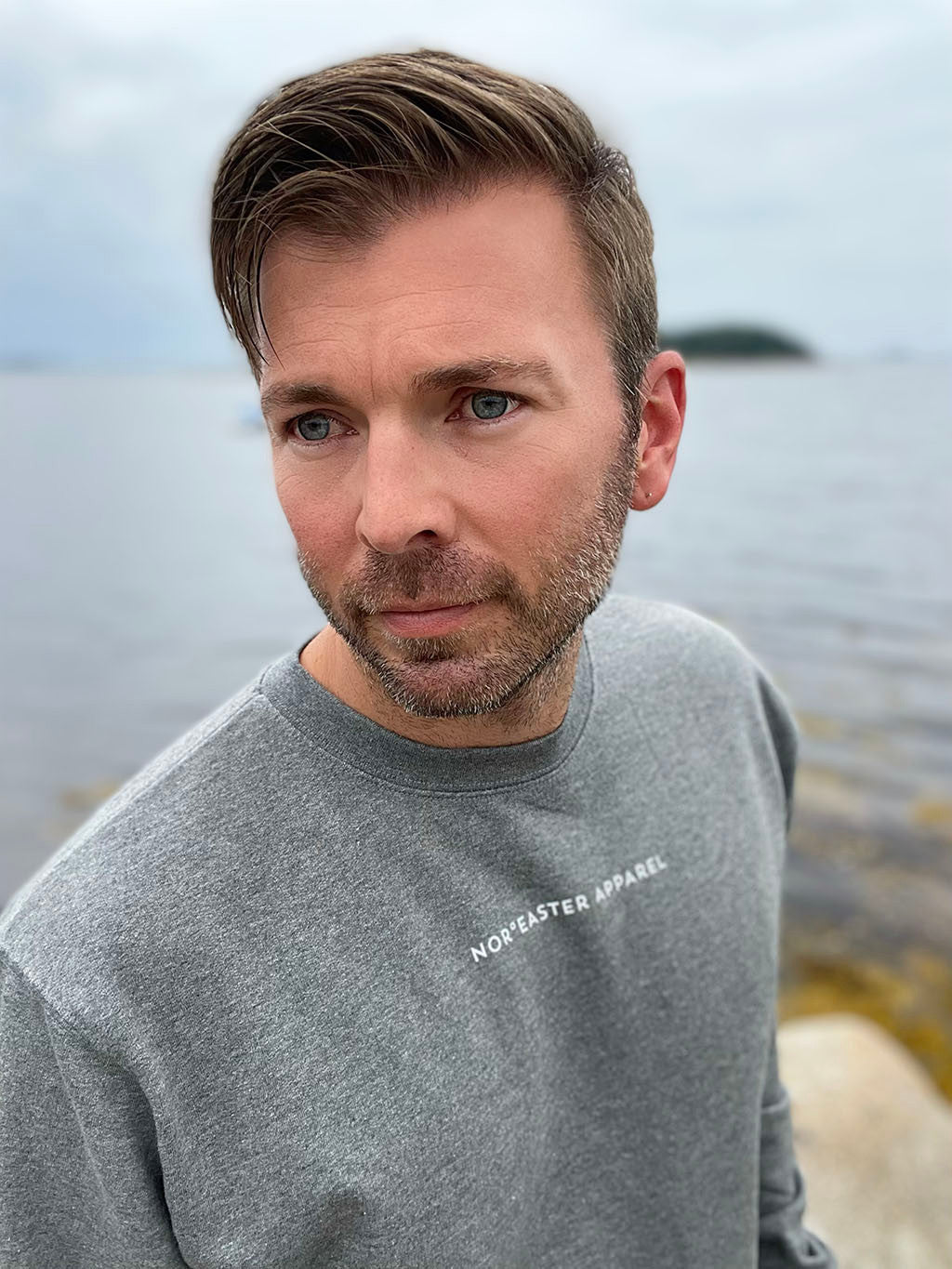 Nor'easter Basic Fleece Crewneck Sweater