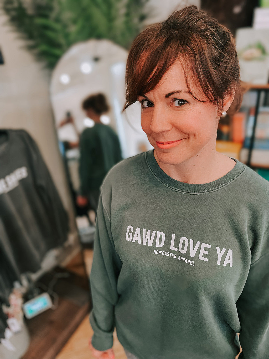 Gawd Love Ya Crewneck Sweater